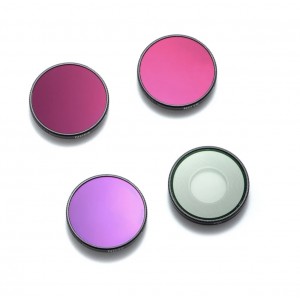 Set profesional 4 filtre magnetice marca STARTRC pentru camera DJI Action 3, CPL, ND16, ND32, ND64