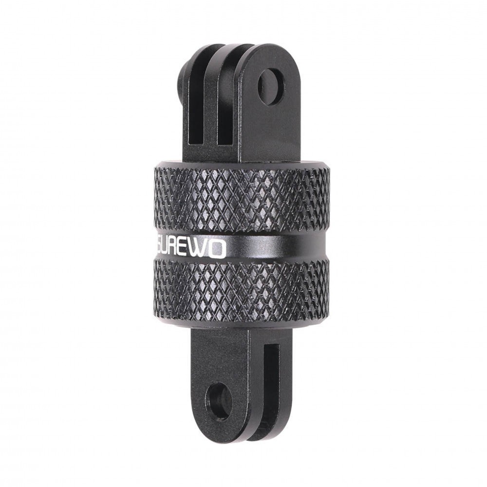 Adaptor rotativ Surewo 360 grade, montare GoPro Hero 13,12,11,10,9,8,7 la trepied