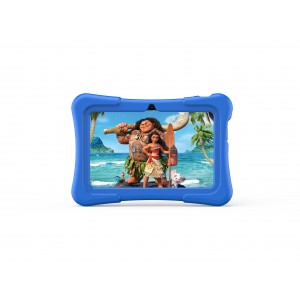 Tableta copii AOGO K7 PRO, ecran 7″ IPS, 32GB, 2GB RAM, WiFi, Android 11, control parental, jocuri si activitati educative, albastra
