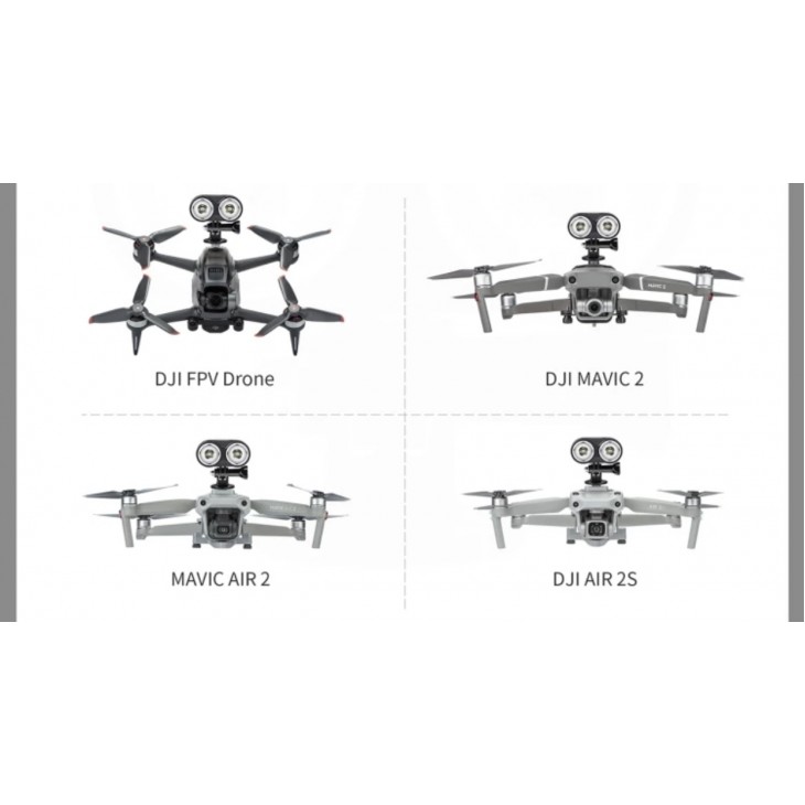 Lumina de cautare-salvare STARTRC pentru dronele DJI, putere 3W
