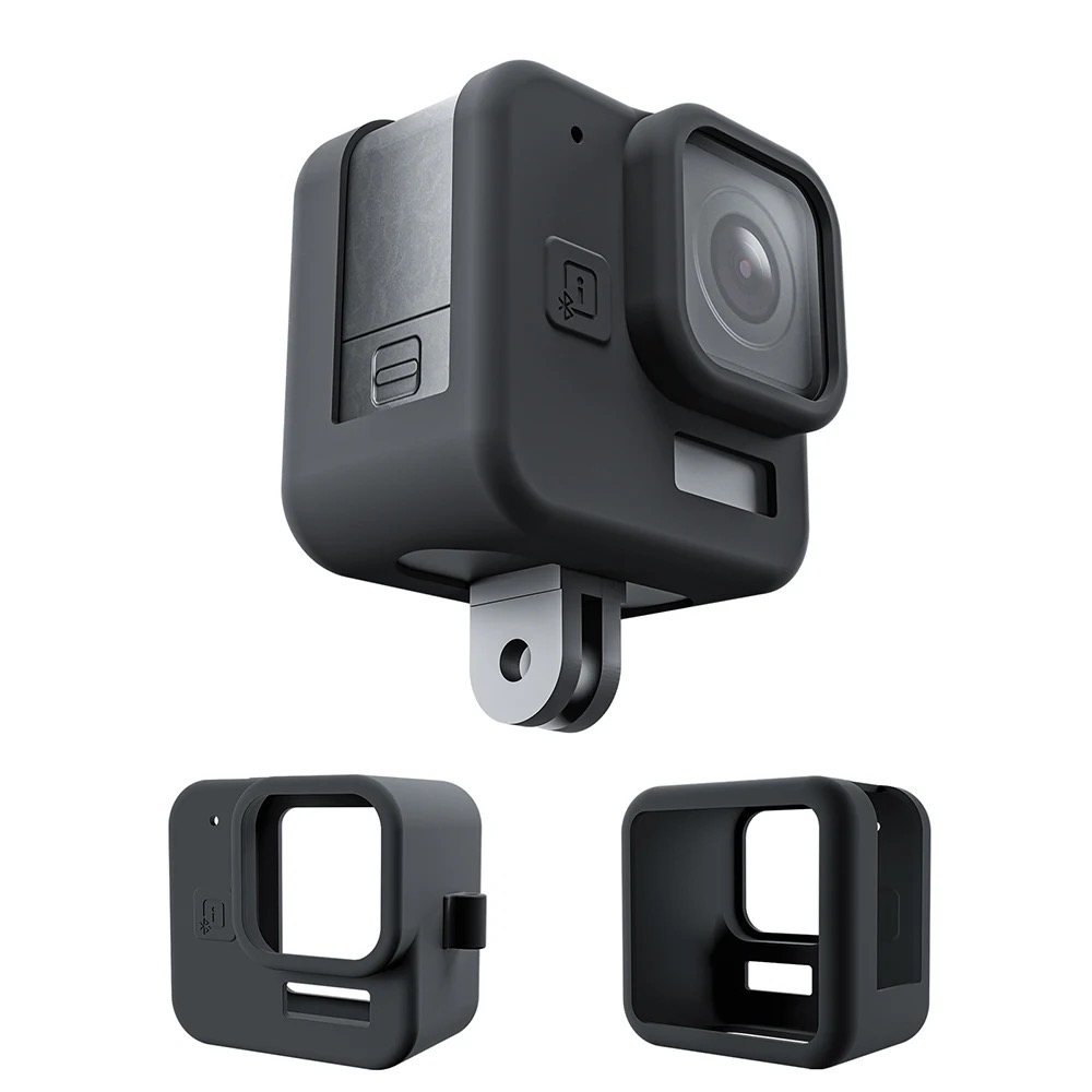 Protectie din silicon marca Telesin pentru camera sport GoPro Hero 11 Mini, neagra