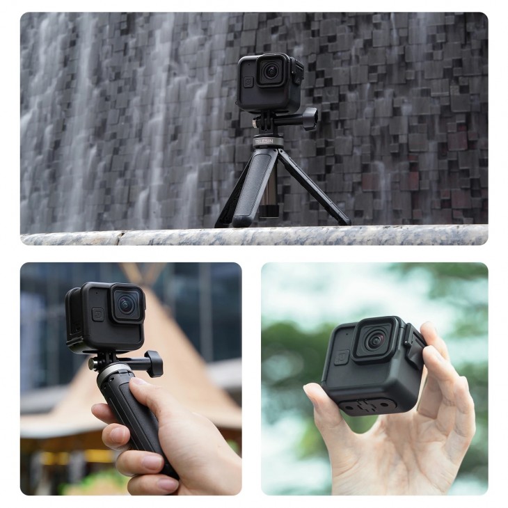 Cadru de protectie marca Telesin pentru camera GoPro Hero 11 Mini, culoarea negru