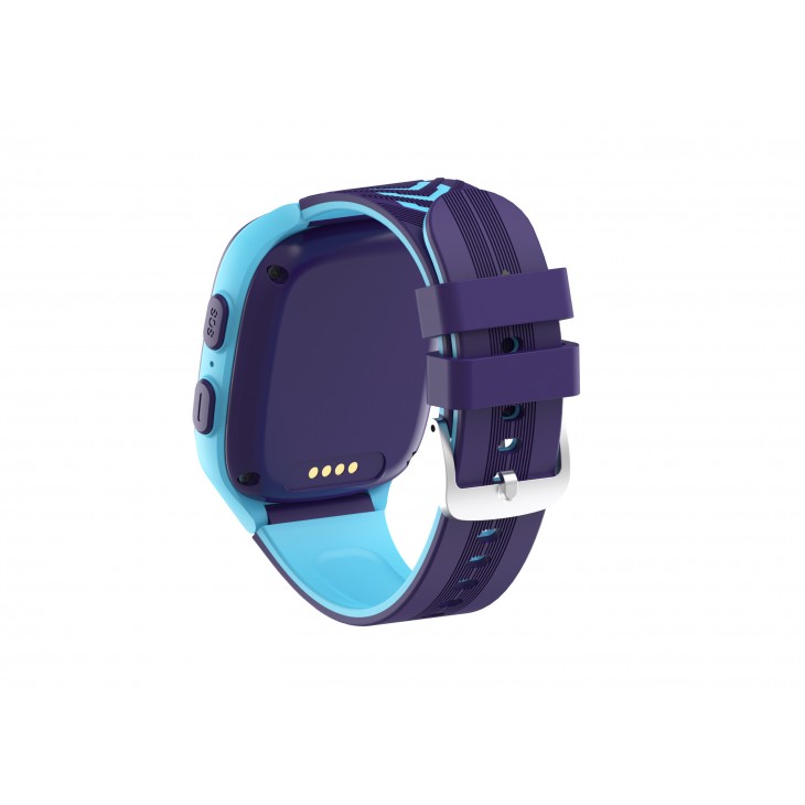 Ceas smartwatch copii, Valdus LT31E, Nano SIM 4G, functie telefon, apel video, GPS, buton SOS, albastru