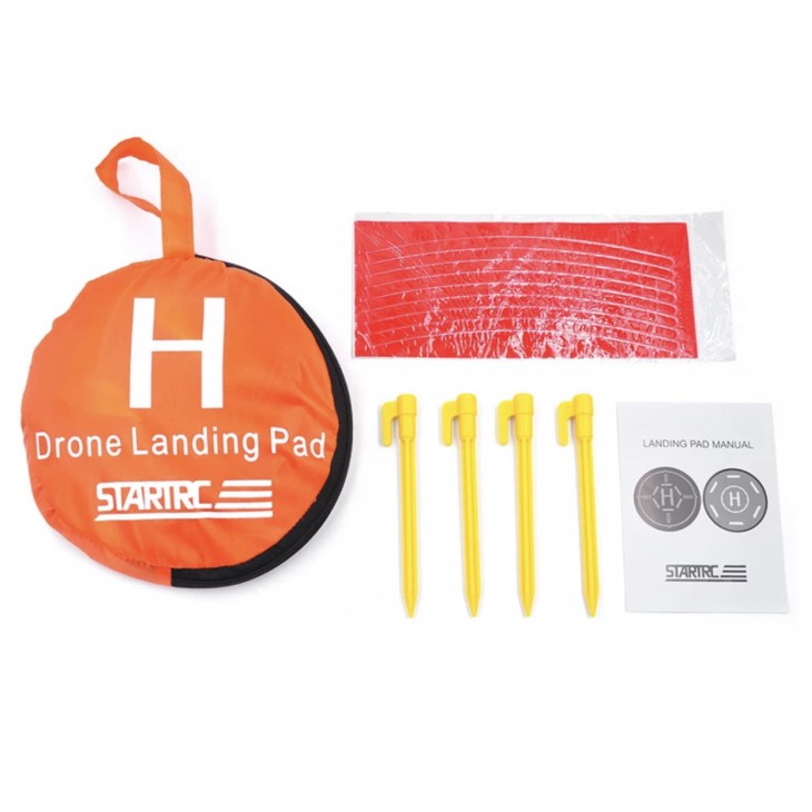 Pista de aterizare pliabila pentru drone marca STARTRC, diamentru 56 cm, comptabila DJI Mavic Mini, Air, FPV, Phantom, Skydio