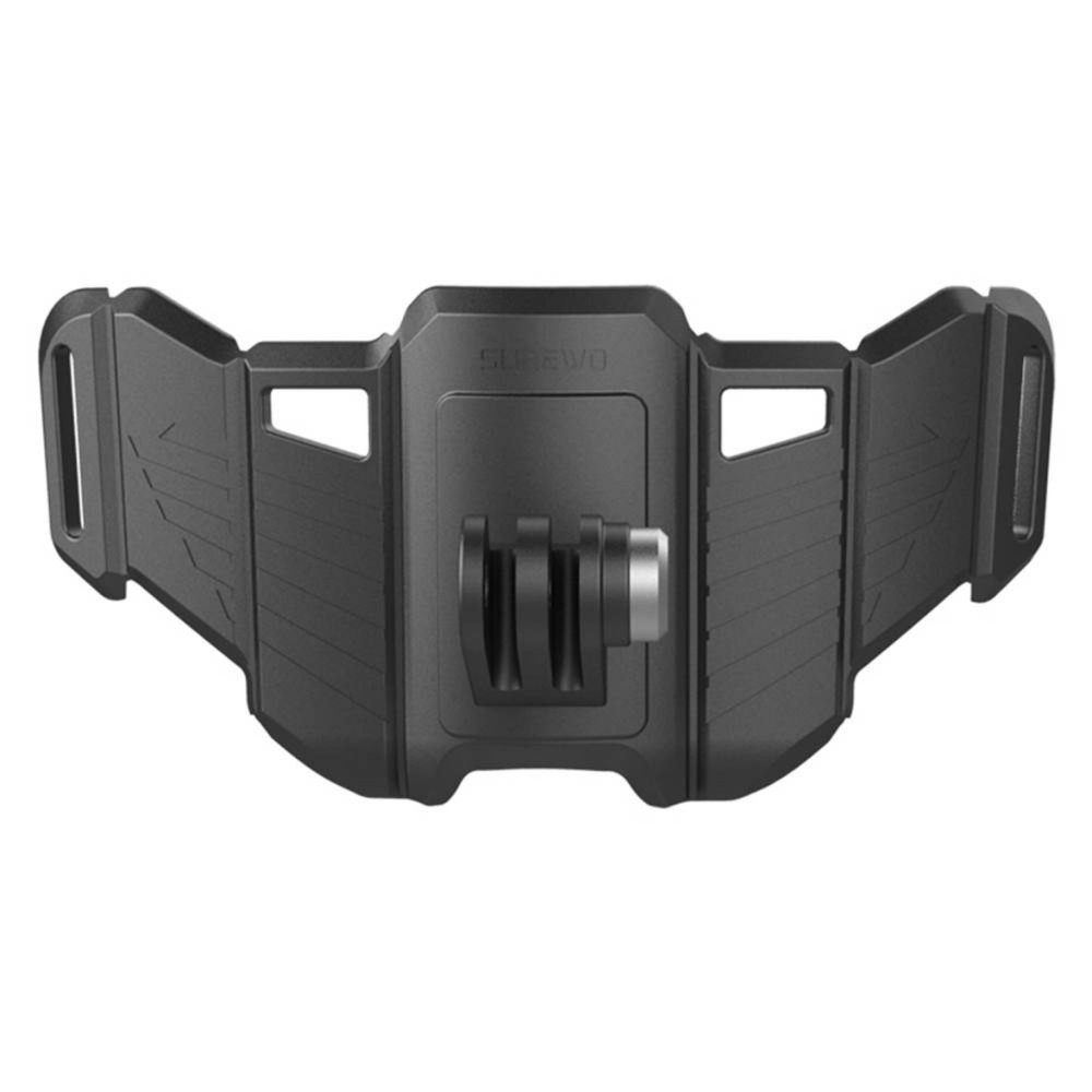 Suport de fixare tip fluture a camerelor video sport la casca de motocicleta, bicicleta, compatibil cu GoPro Hero 13,12,11,10,9,8,7,6, DJI Osmo Action 2 si Action 1, Akaso, YI