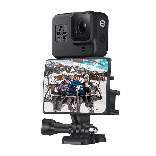 Oglinda marca Surewo pentru vlogging, selfie destinata camerelor fara ecran frontal GoPro Hero 12,11,10,9,8,7,6,5,4