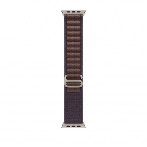 Curea THD Alpine Loop, compatibila Apple Watch Ultra2 49 mm, Apple Watch 45 mm seria 9, Apple Watch SE 44 mm, marime universala, culoarea Indigo