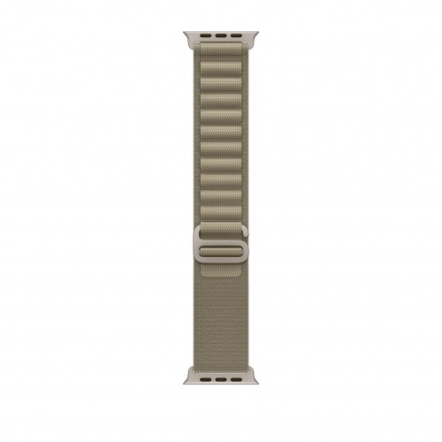 Curea THD Alpine Loop, compatibila Apple Watch Ultra2 49 mm, Apple Watch 45 mm seria 9, Apple Watch SE 44 mm, marime universala, culoarea Olive