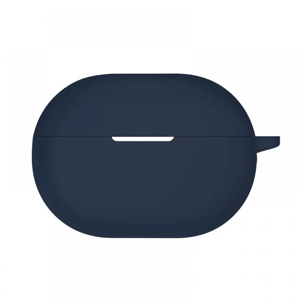 Husa pentru protectia castilor stereo wireless Huawei FreeBuds Pro 2, carlig prindere, albastru inchis