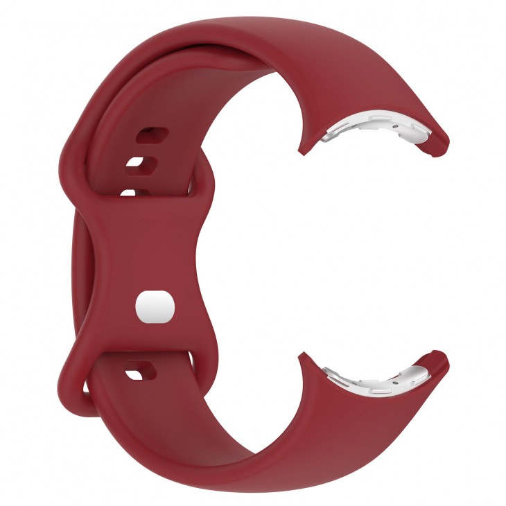 Curea Bratara THD pentru Google Pixel Watch3 41 mm, marimea S/M, visiniu