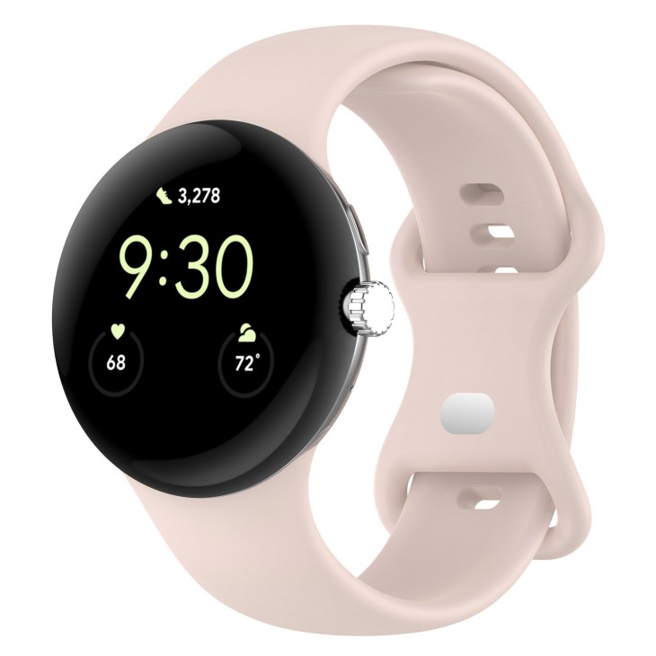 Curea Bratara THD pentru Google Pixel Watch3 41 mm, marimea S/M, roz