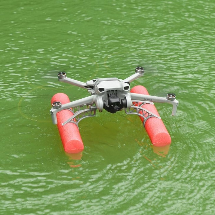 Tren pentru aterizarea pe apa marca STARTRC destinat dronei DJI Mini 3