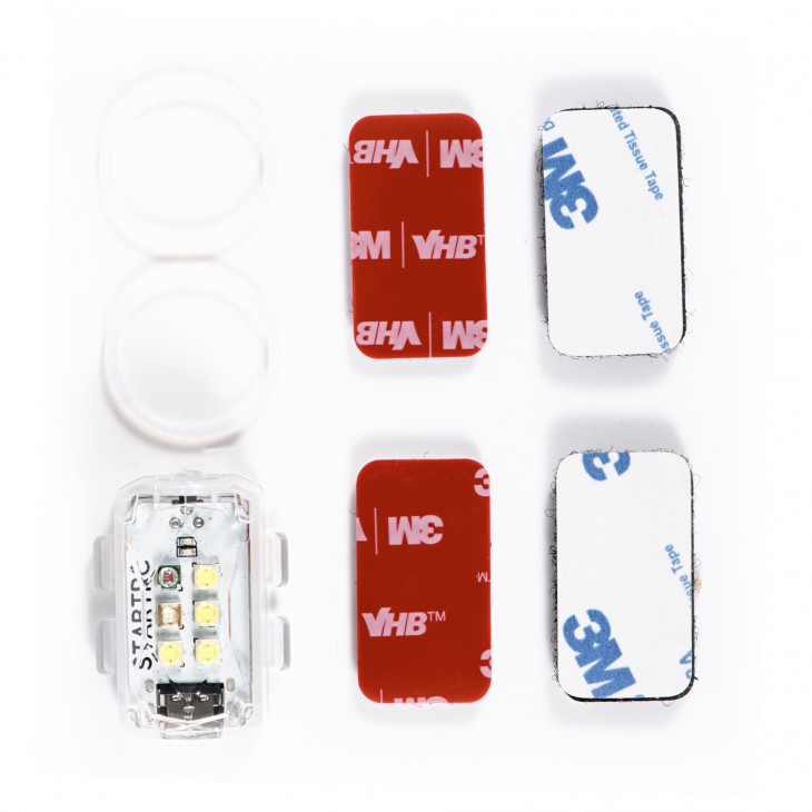 Lumina stroboscopica drona, STARTRC, compatibila Mini 4 Pro, Mini 3 Pro, Mini 3, Air 3, vizibilitate 5 kilometri