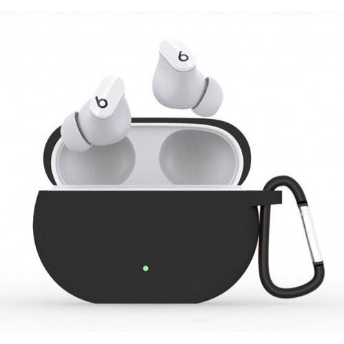 Husa din silicon marca THD pentru protectia castilor Beats Studio Buds+ by Dr. Dre, culoarea negru