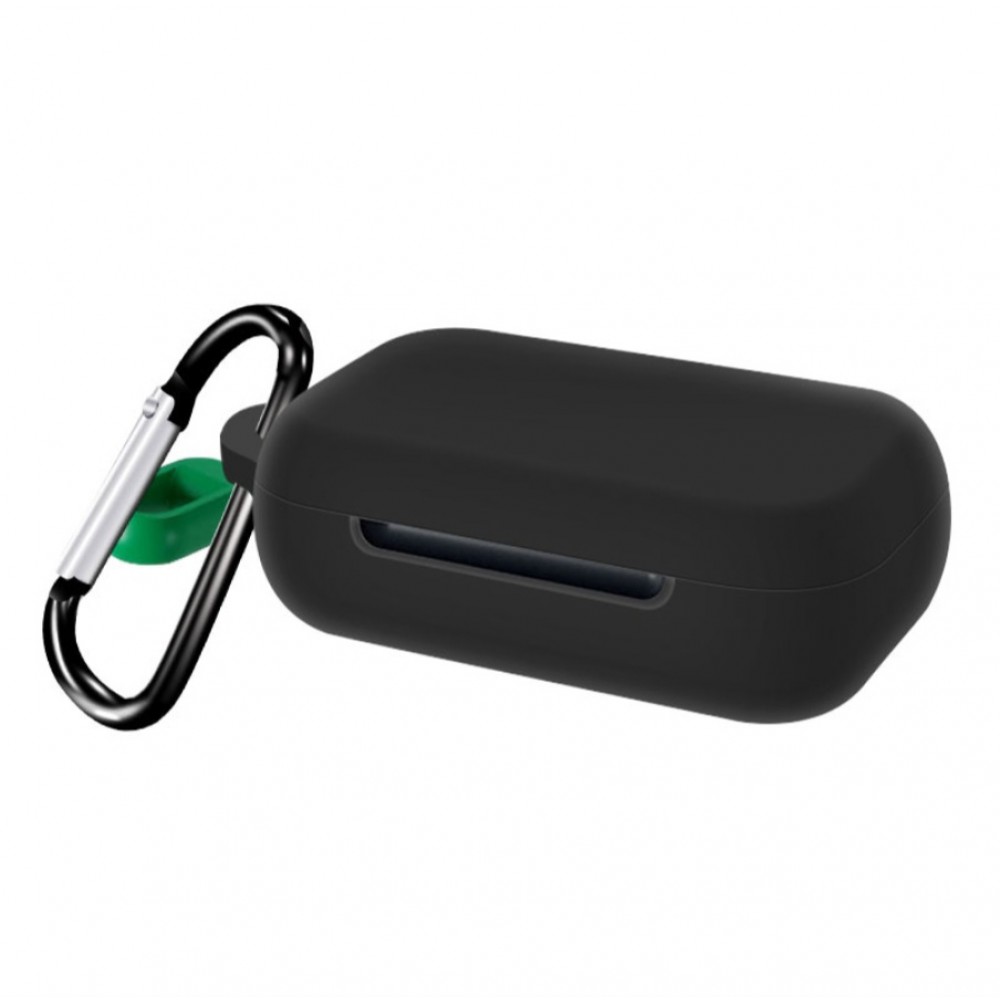 Husa din silicon marca THD pentru protectia castilor Skullcandy Dime, culoarea negru