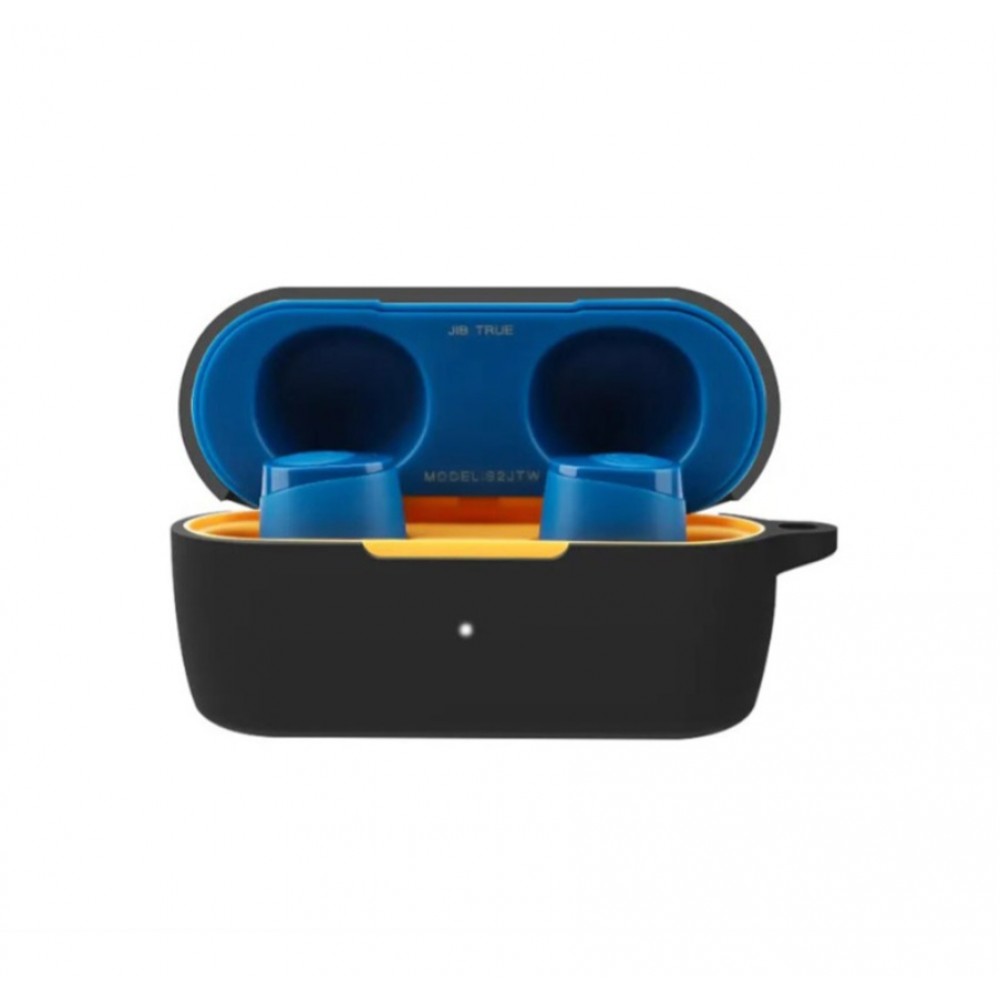 Husa din silicon marca THD pentru protectia castilor Skullcandy JIB True, culoarea negru