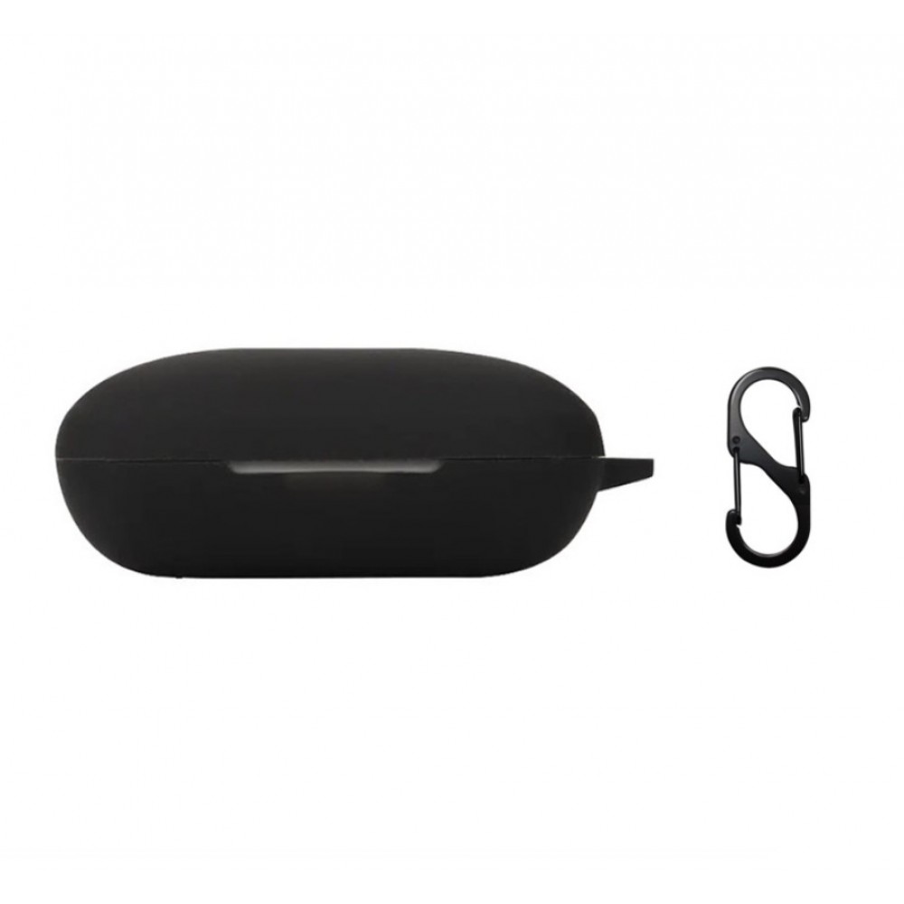 Husa din silicon marca THD pentru protectia castilor Skullcandy Push Active, culoarea negru