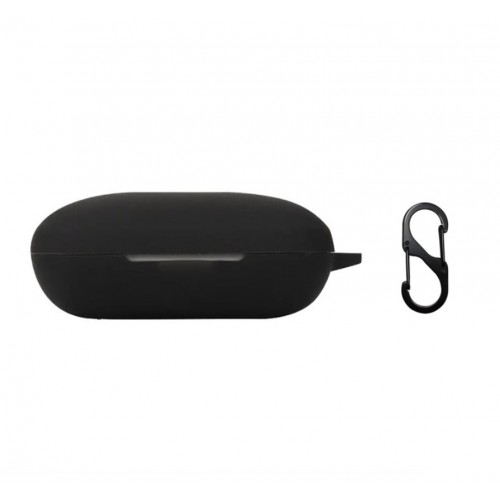Husa din silicon marca THD pentru protectia castilor Skullcandy Push Active, culoarea negru