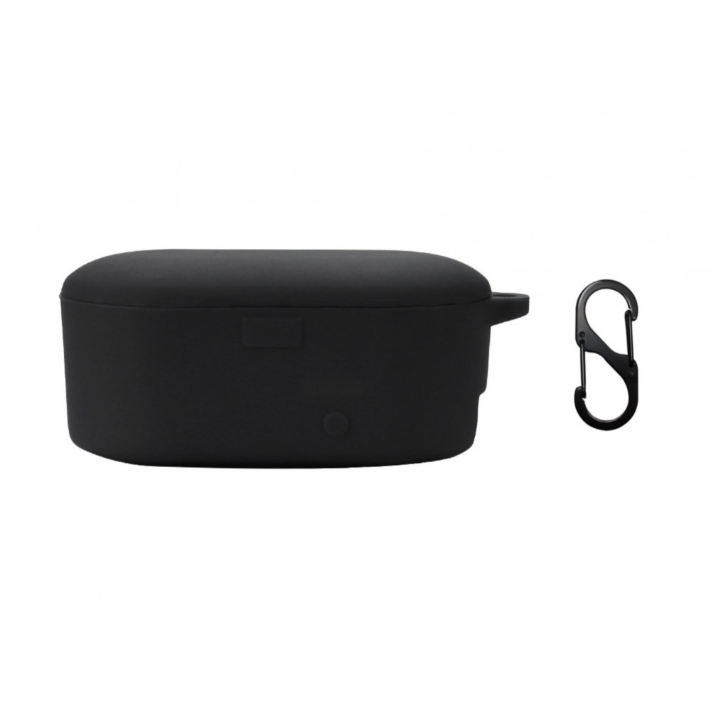 Husa din silicon marca THD pentru protectia castilor Skullcandy Push TWS, culoarea negru