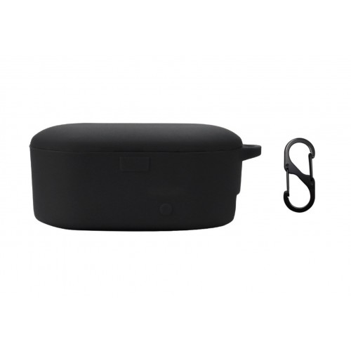 Husa din silicon marca THD pentru protectia castilor Skullcandy Push TWS, culoarea negru