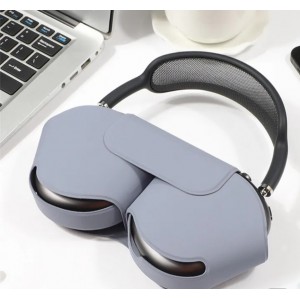 Husa protectie Airpods Max, marca THD, inchidere magnetica, mov deschis