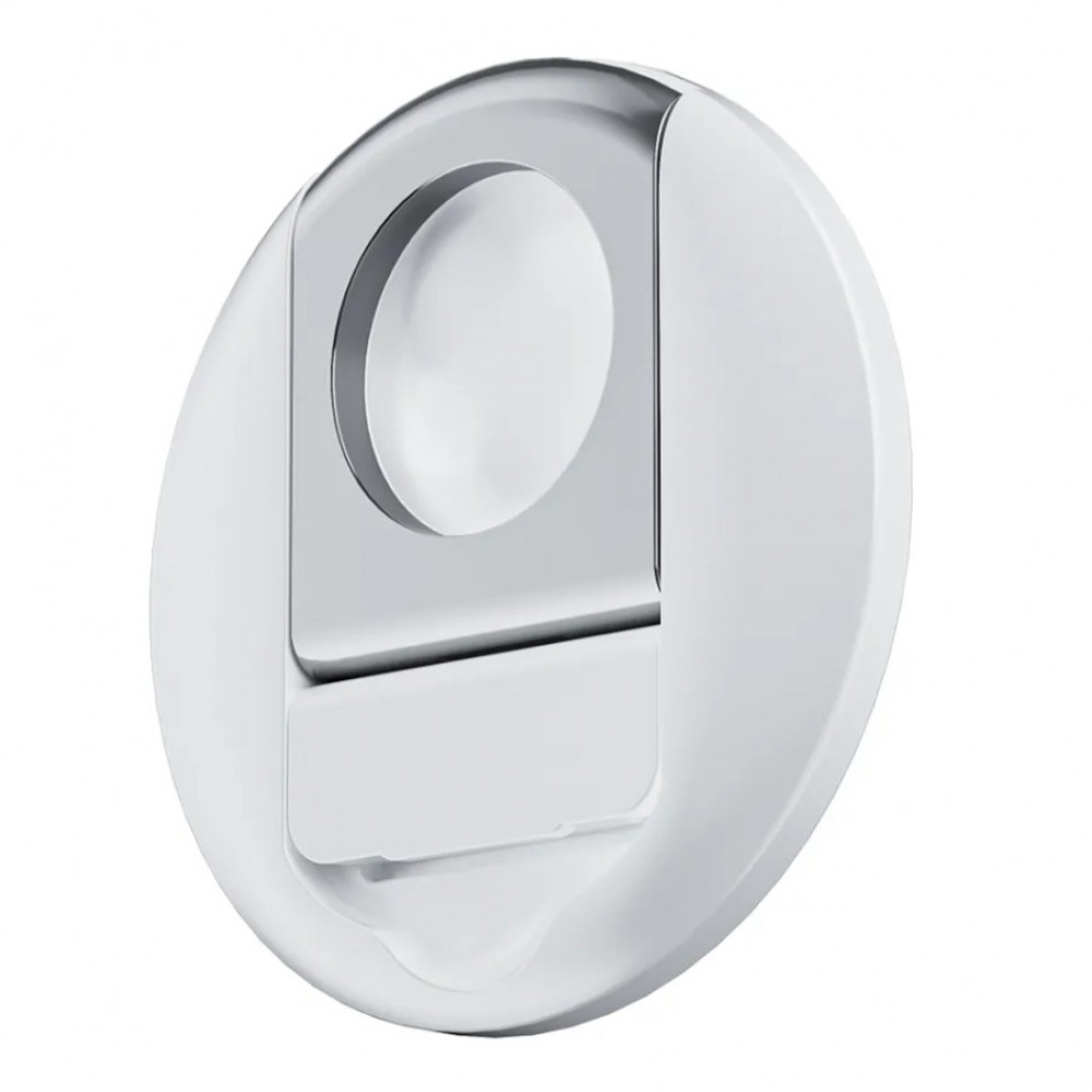 Clips magnetic, THD, atasare iPhone 16,15,14,13,12 la Apple Macbook, utilizare webcam, alb