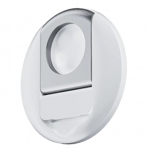 Clips magnetic, THD, atasare iPhone 16,15,14,13,12 la Apple Macbook, utilizare webcam, alb