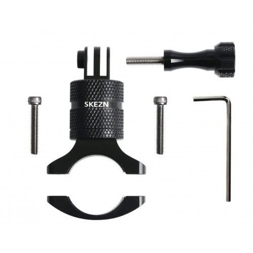 Suport rotativ Surewo montare ghidon bicicleta pentru camere de actiune GoPro Hero 12, Osmo Action 4, Insta 360 X3