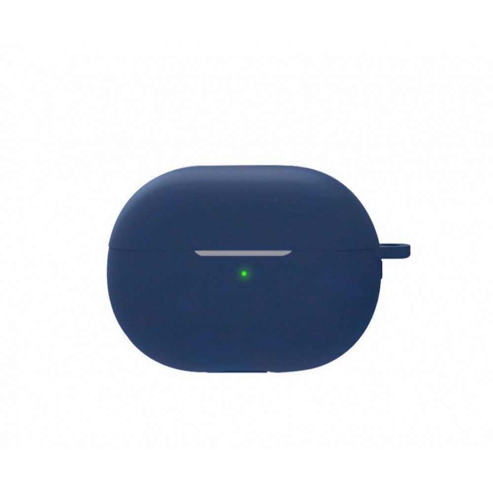 Husa pentru protectia castilor stereo wireless Huawei FreeBuds Pro 3, carlig prindere, albastra
