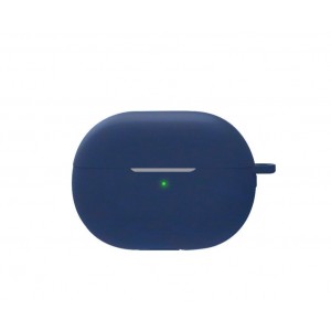 Husa pentru protectia castilor stereo wireless Huawei FreeBuds Pro 3, carlig prindere, albastra