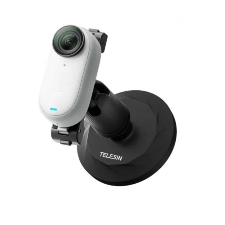 Ventuza magnetica, TELESIN MAG-05, compatibila Insta360 GO3