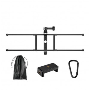 Sistem atasare gard, TELESIN, compatibil GoPro Hero, Insta 360, Osmo Action, iPhone, Samsung