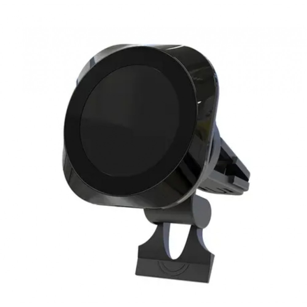 Incarcator auto rapid wireless IKATAK, magnetic, montare grila ventilatie, destinat iPhone 16, iPhone 15, iPhone 14, iPhone 13, putere 15W