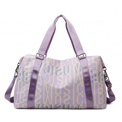 Geanta sport pentru sala, TAIKESEN M-06, impermeabila, dimensiune 52x21x29 cm, Violet