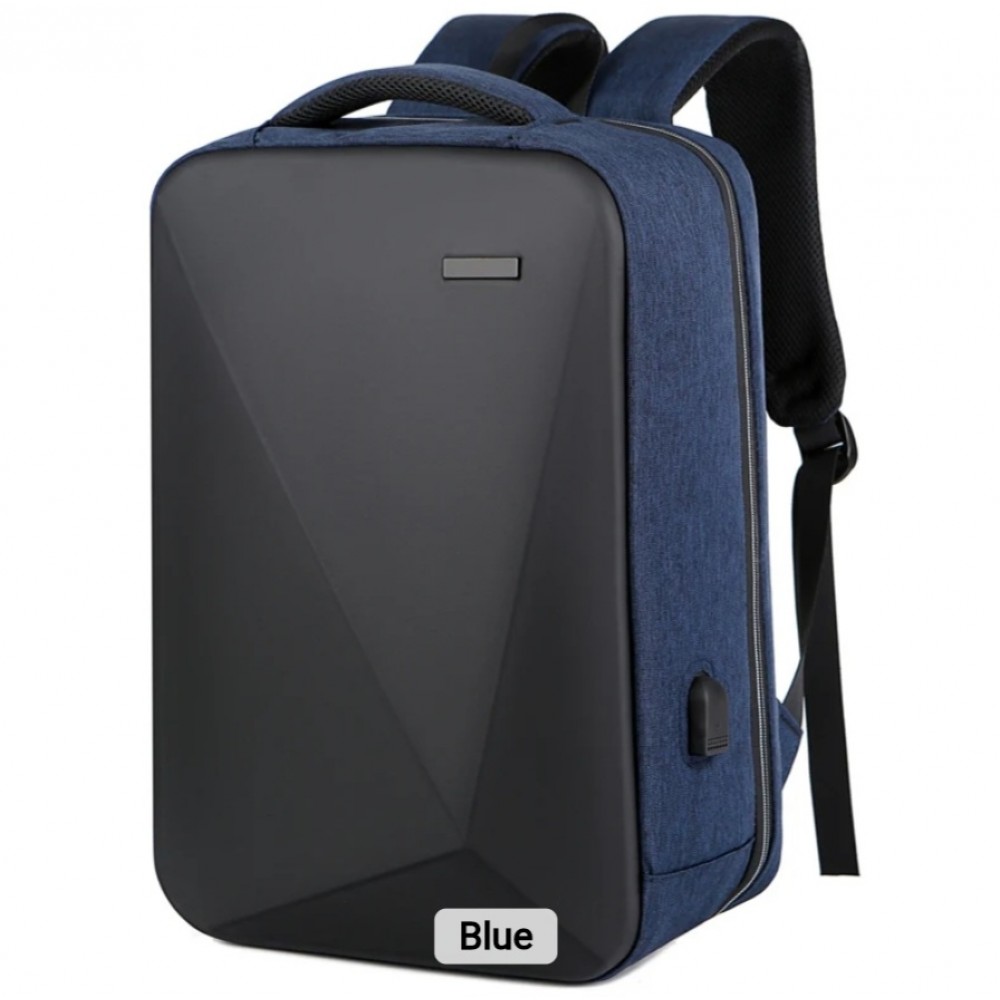 Rucsac TAIKESEN TK-L1, smart casual, rezistent la apa, buzunar anti furt, cu port USB, albastru