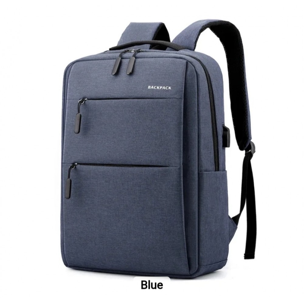Rucsac TAIKESEN TK-L2, smart casual, rezistent la apa, cu port USB, albastru