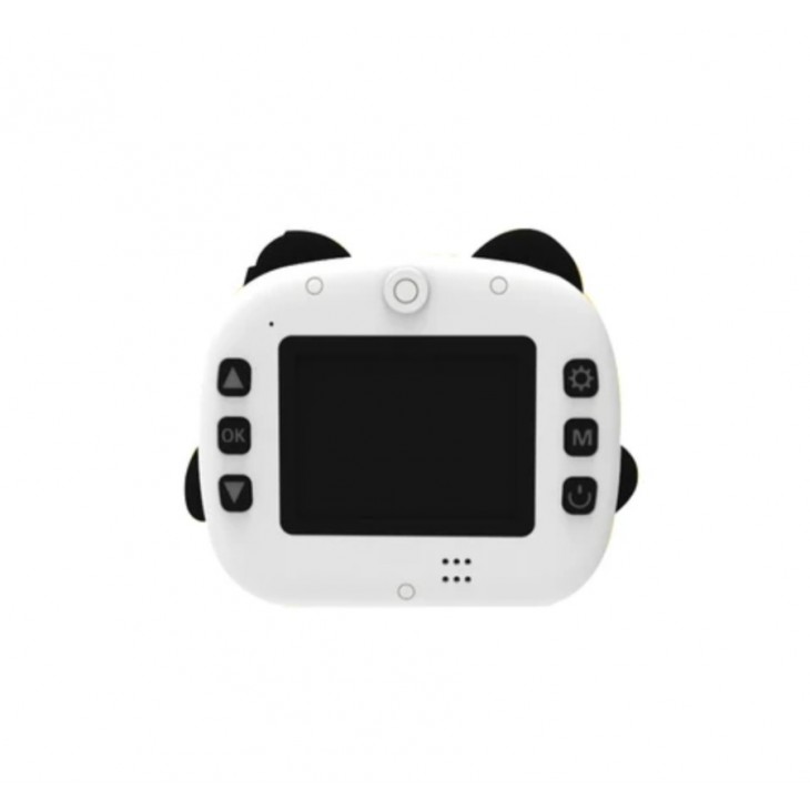 Camera foto-video digitala pentru copii, THD Pixels KX-03, comunicare Wifi, imprimanta termica, rezolutie 12 megapixeli, model Panda