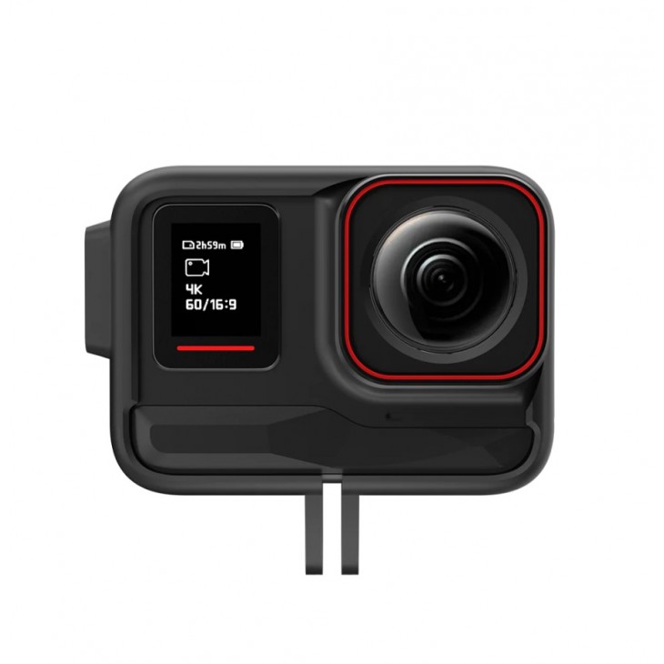 Cadru de protectie, Telesin, pentru camera Insta360 Ace Pro cu sisteme de prindere cold shoe, culoarea negru