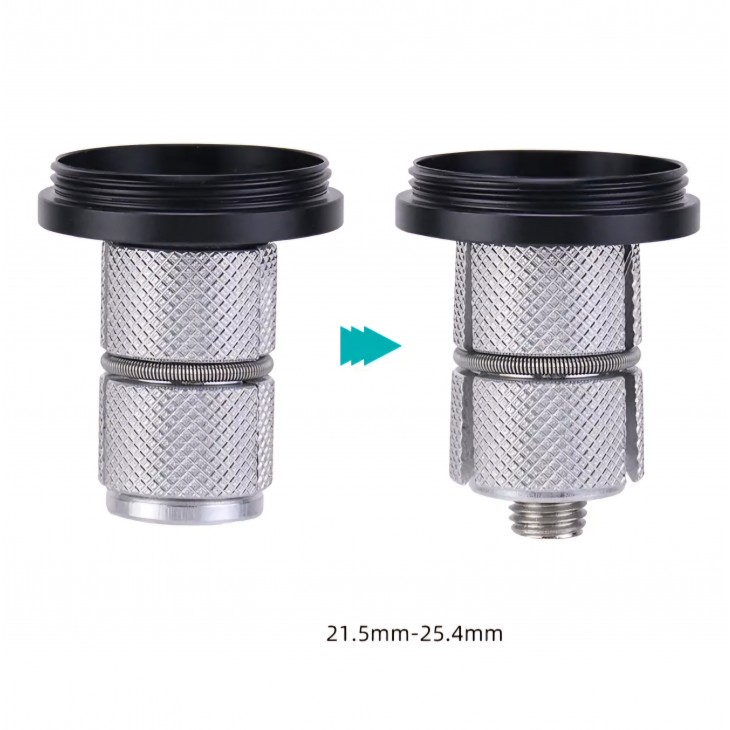 Sistem metalic de ascundere tracker Airtag, THD, atasabil la bicicleta in furca sau ghidon