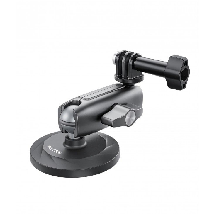 Suport cu ventuză,NEEWER N-10, baza 6 inch, pentru cameră auto, cu braț magic și cap cu bilă, montare pe parbriz, compatibil camere de acțiune și telefoane