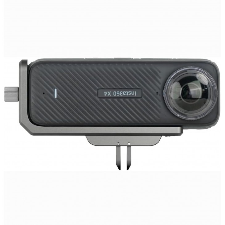 Suport orizontal, Surewo, compatibil camera Insta 360 X4, aluminiu