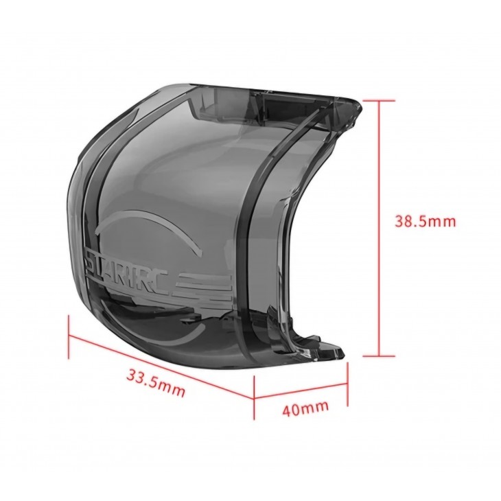 Capac protectie obiectiv STARTRC pentru drona DJI Avata 2, transparent