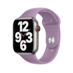 Curea silicon,THD, compatibila Apple Watch 42 mm seria 10, Apple Watch SE 40 mm, S/M, lavanda