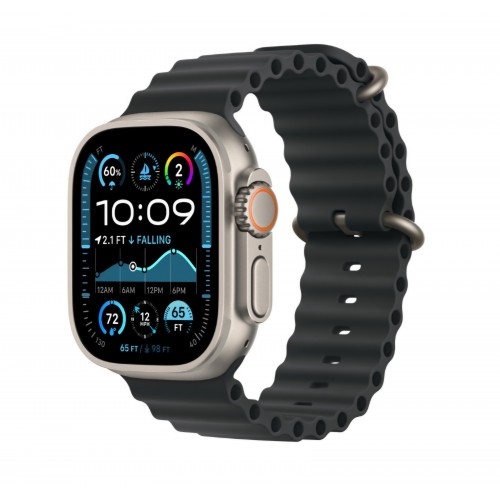 Curea smartwatch, THD, Oceanic Loop, pentru Apple Watch Ultra2 49 mm, Apple Watch 46 mm seria 10, marime universala, neagra, catarama gri Curea smartwatch, THD, Oceanic Loop, pentru Apple Watch Ultra2 49 mm, Apple Watch 46 mm seria 10, marime universala, neagra, catarama gri