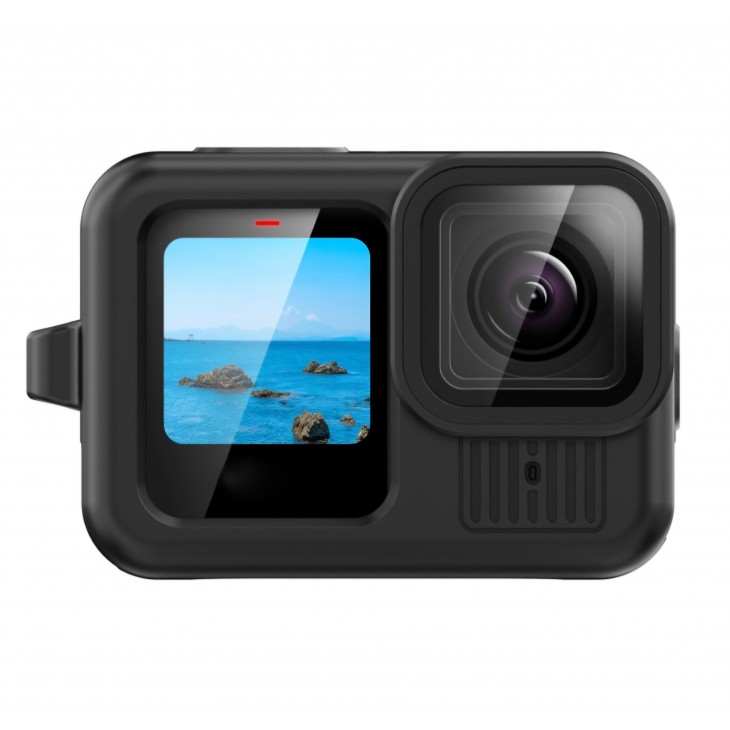 Protectie din silicon, Surewo, pentru camera sport GoPro Hero 13, neagra