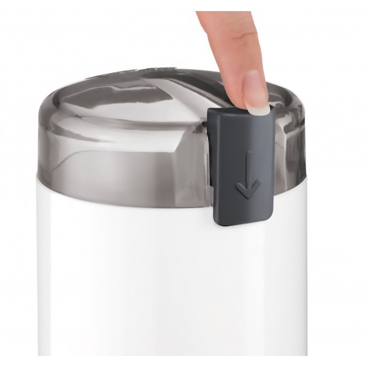 Rasnita de cafea Bosch TSM6A011W, 180 W, 75 g, cutit otel inoxidabil, Alb