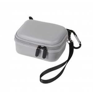 Husa de transport, STARTRC, compatibila Insta360 GO Ultra, rigida PU, curea de mana, fermoar dublu