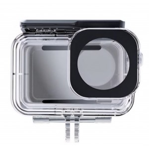 Carcasa subacvatica, Telesin, compatibila DJI Action 5,4,3, adancime maxima 45 metri, ultra-transparenta