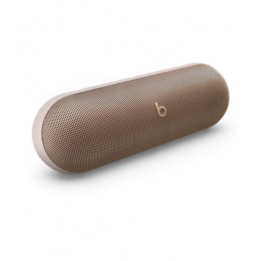 Boxa Portabila Beats Pill, Bluetooth, Stereo, Autonomie 24 ore, IP67, Auriu