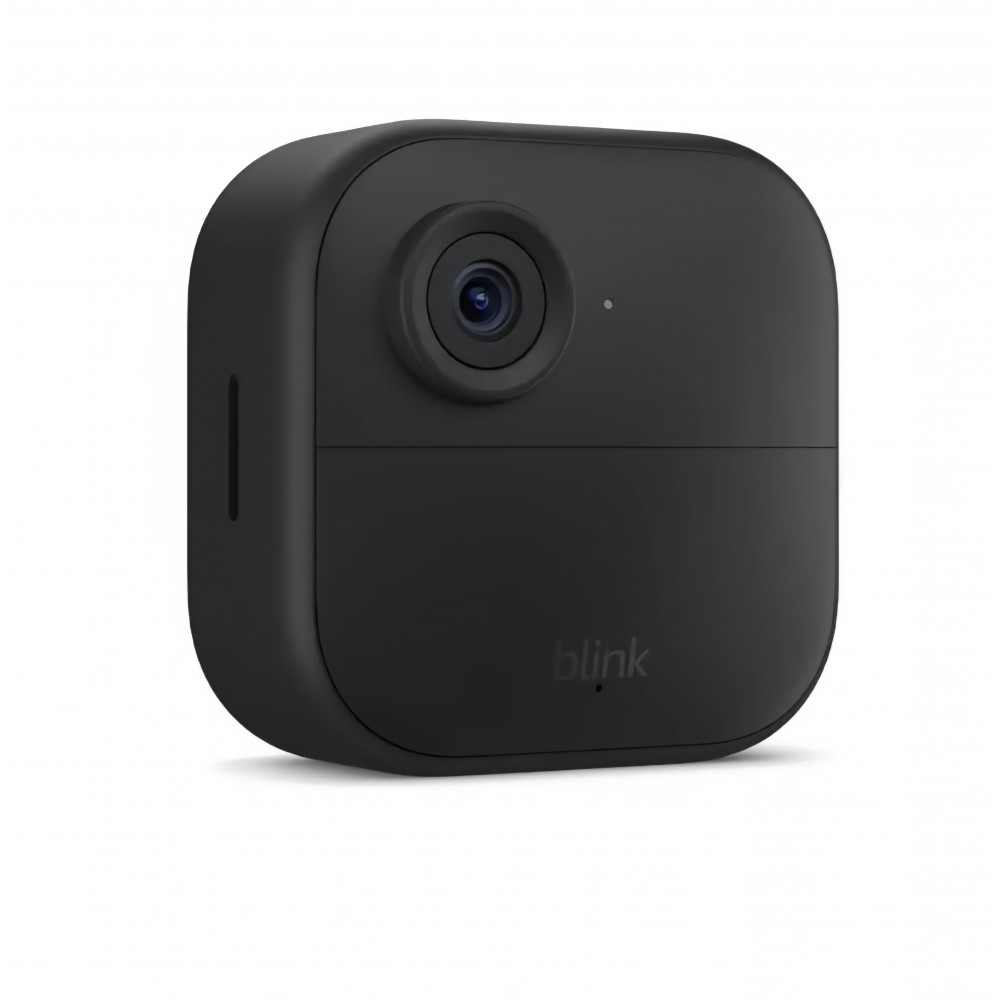 Camera de supraveghere wireless Blink Outdoor 4, rezolutie 1080p HD, viziune nocturna infrarosu, comunicare bidirectionala, autonomie pana la 2 ani, rezistenta la intemperii